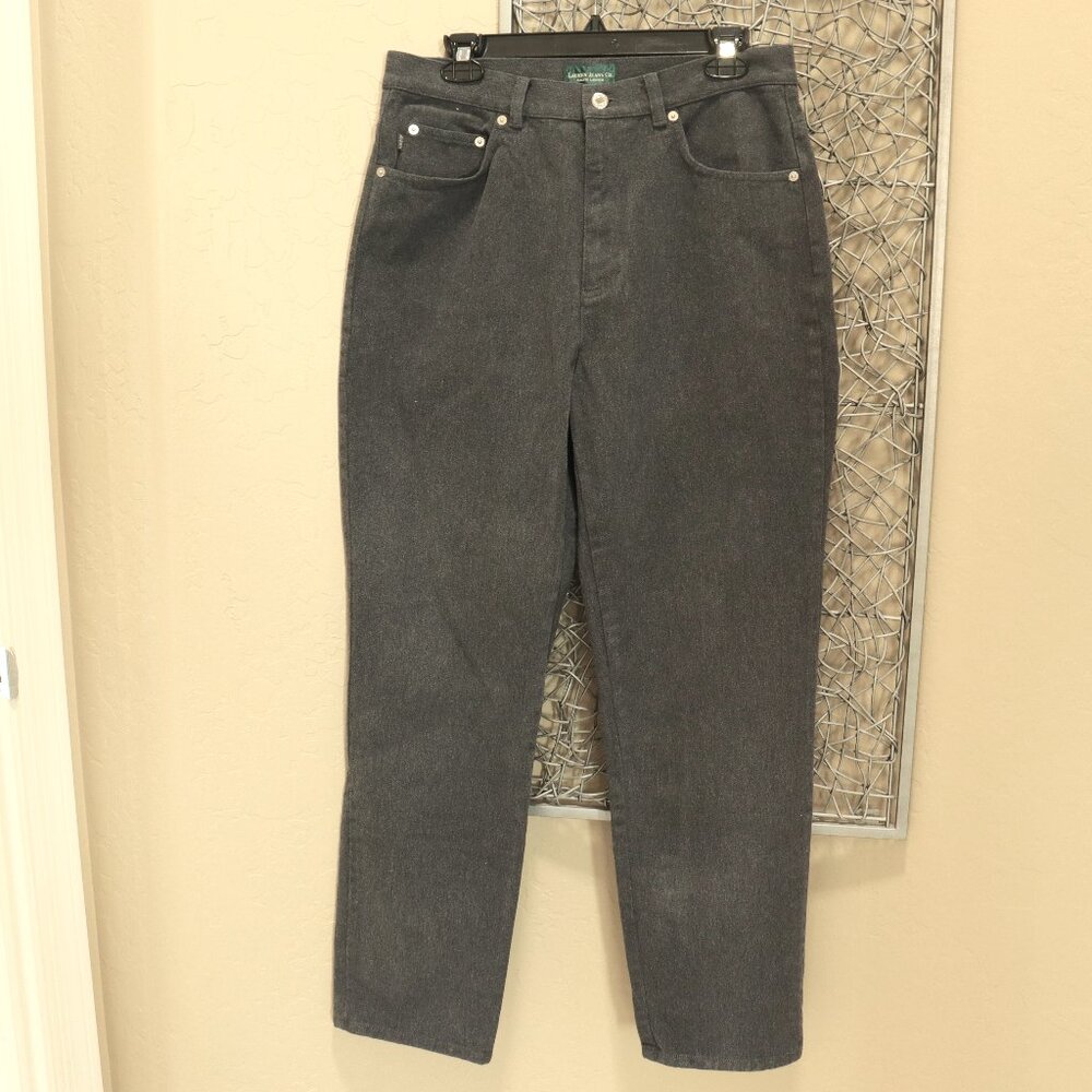 Lauren Jeans Co by Ralph Lauren Gray Straight Leg Jeans